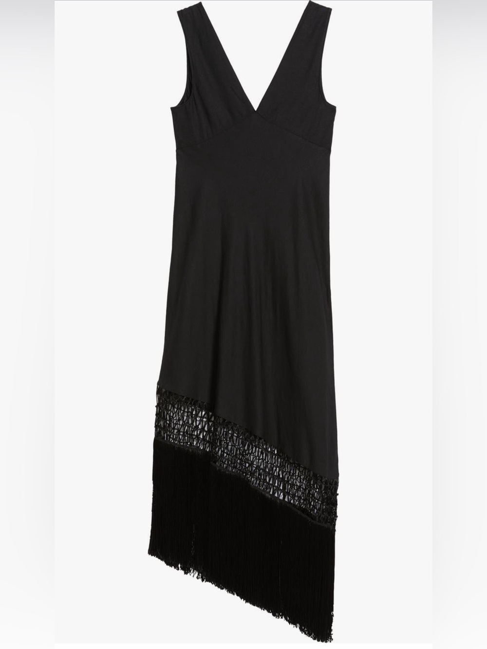 RAILS Tamara Sleeveless Fringed Dress in Black size Small - Picture 5 of 5